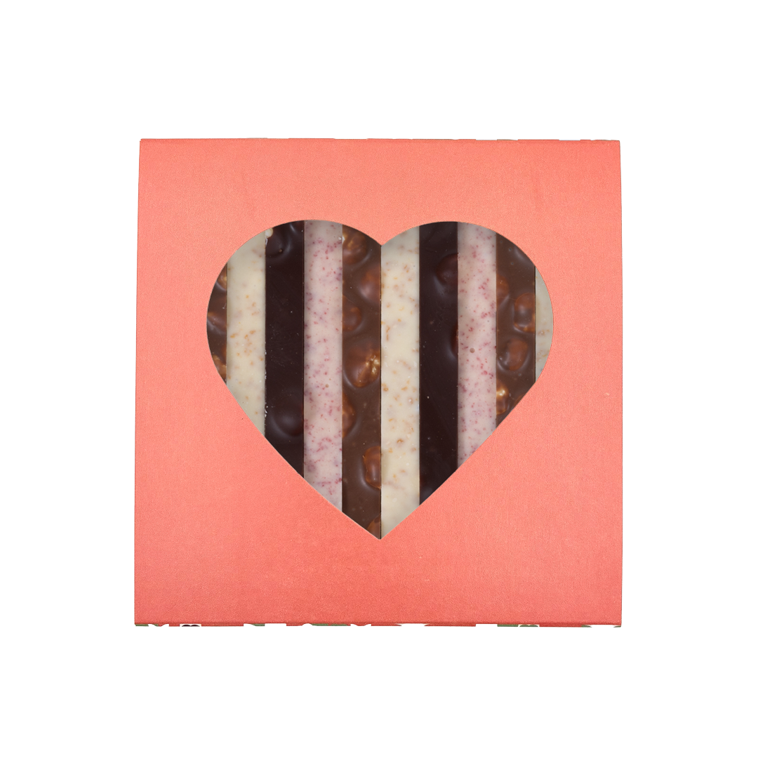 Schachtel «Liebi» mit Huusschoggi-Stäbli assortiert