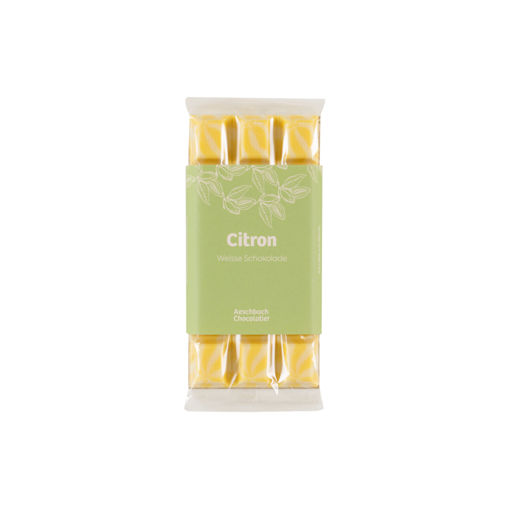 Schokoladentafel mit Zitronencrèmefüllung Schokoladentafel mit Zitronencrèmefüllung