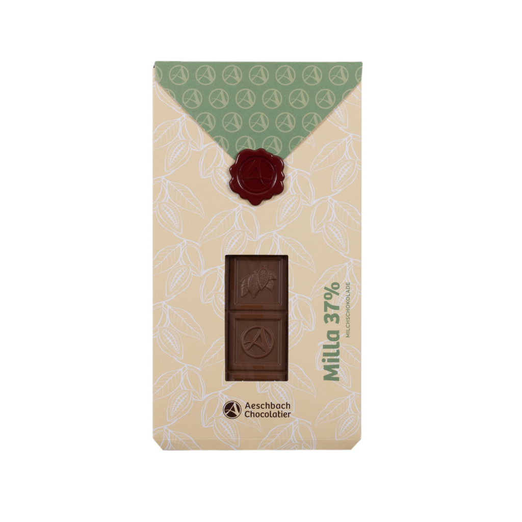 Confiserie Flachtafel Milla 37% (100g)