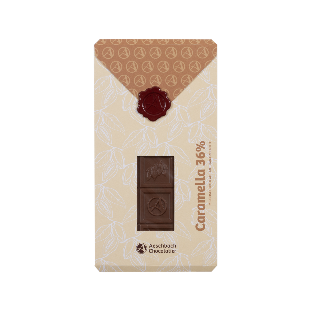 Confiserie Flachtafel Caramella 36% (100g) Confiserie Flachtafel Caramella 36% (100g)