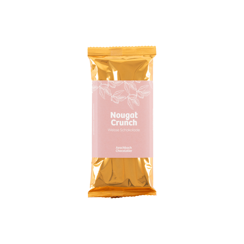 Tablette blanche & Nougat Crunch