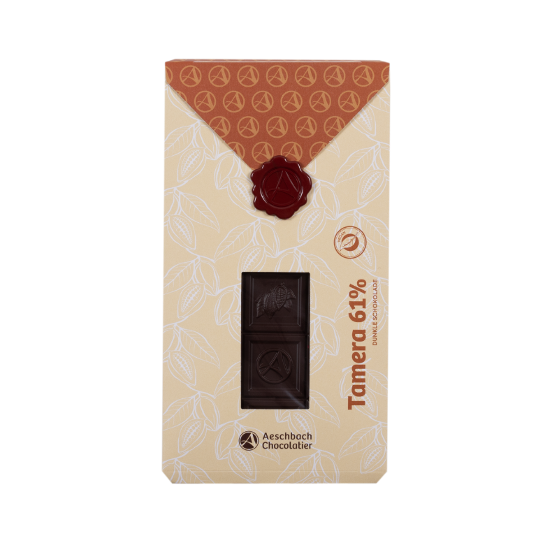 Confiserie Flachtafel Tamera 61% (100g)