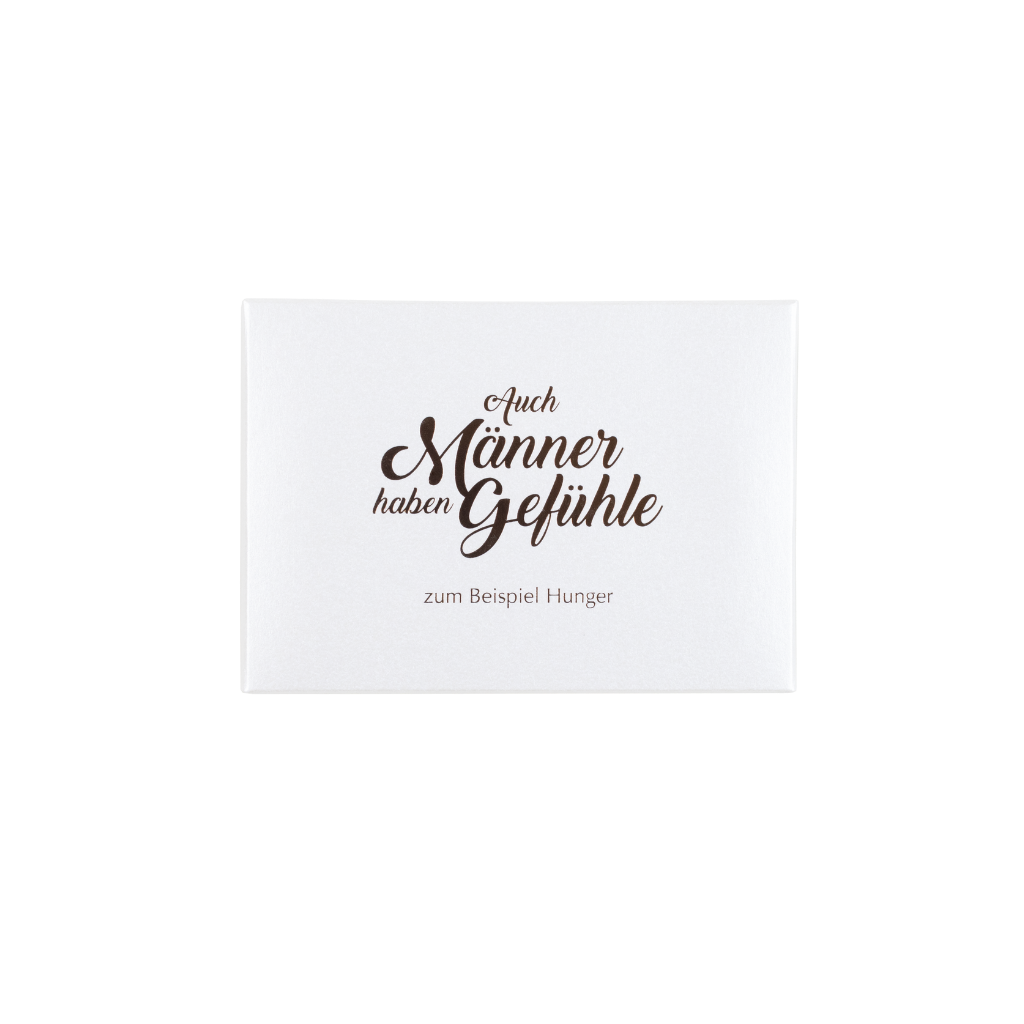 Schachtel Poesia "Männergefühle" assortiert (6 Stk.) Schachtel Poesia "Männergefühle" assortiert (6 Stk.)