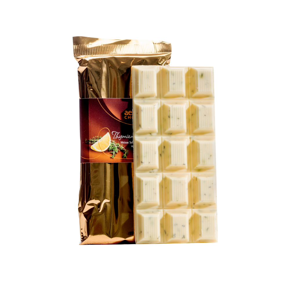 Tafel weiss mit Thymian (100g) Tafel weiss mit Thymian (100g)