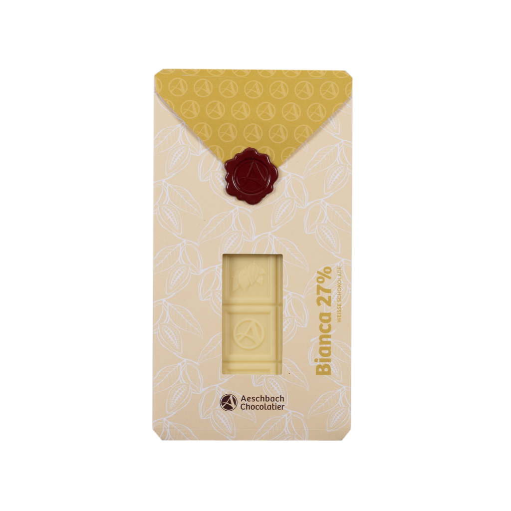 Confiserie Flachtafel Bianca 27% (100g) Confiserie Flachtafel Bianca 27% (100g)